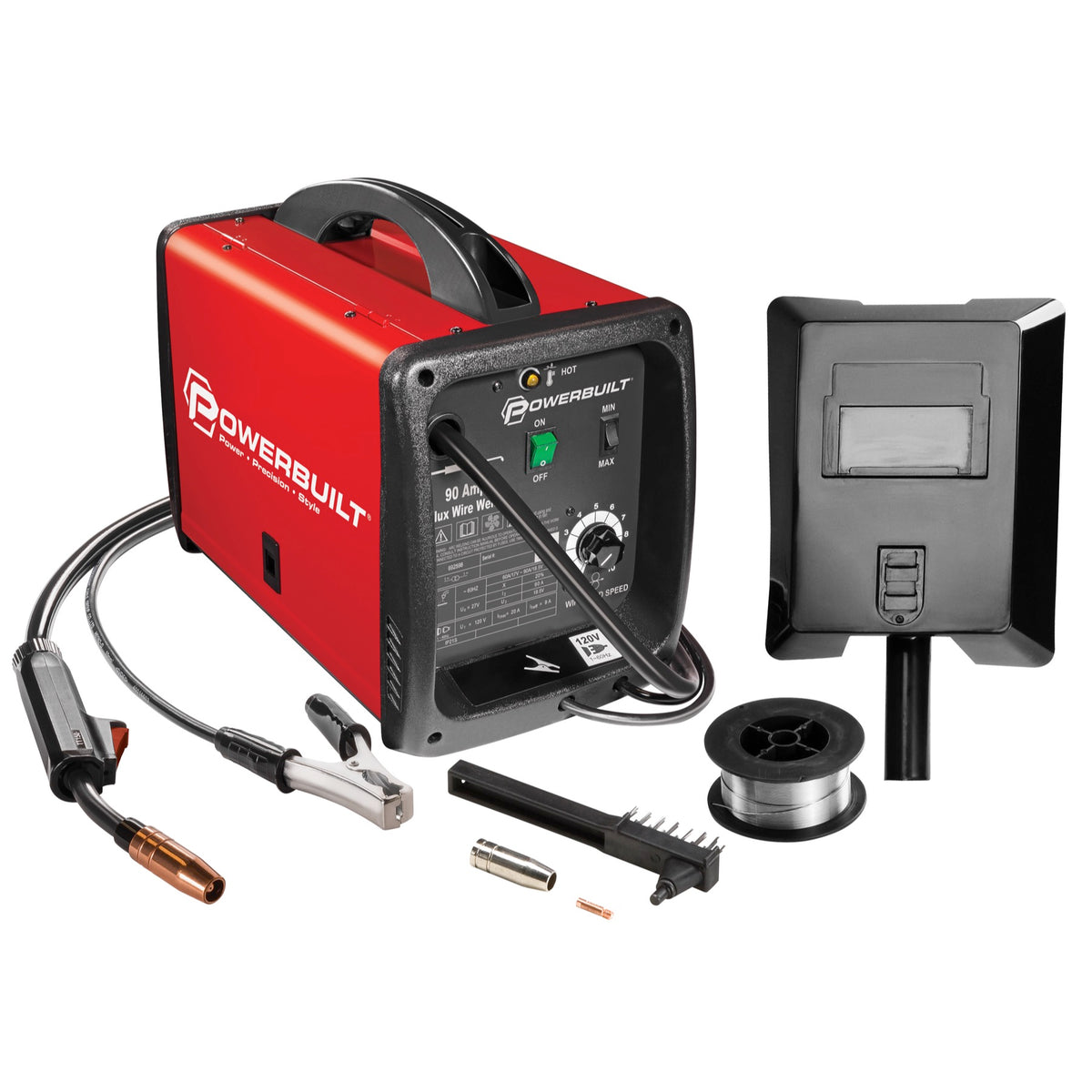90 Amp Portable Flux Core Wire Welder