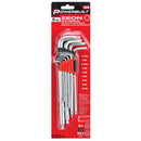 9 Piece Zeon Metric Hex Key Wrench Set for Damaged Fasteners