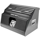 26 in. Rapid Box Slant Front Toolbox Tool with Tool Magnets - Grey