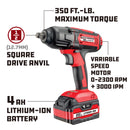 20V Lithium-Ion Cordless Impact Wrench