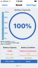 Bluetooth 12V Battery Health Analyzer for iOS Android Smartphones - 240174