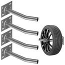 4 Piece Wall Mount Wheel / Tire Brackets