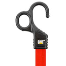 Cat 12 Piece Flat Bungee Strap with Safety Finger Hook - 240334