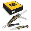 Cat / Real Tree 2 Piece Real Tree Camo Folding Knife and Multi Tool Gift Box Set - 240358