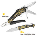 Cat / Real Tree 2 Piece Real Tree Camo Folding Knife and Multi Tool Gift Box Set - 240358