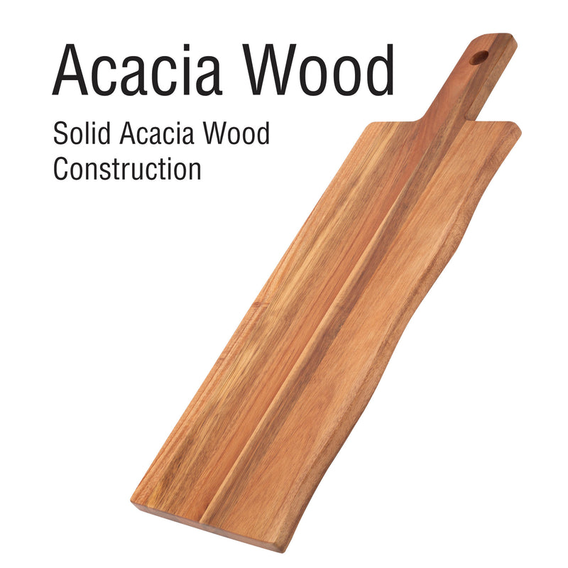 Allspace 2 Pack Acacia Wood Charcuterie Board - 240380