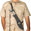 19 Inch Machete with Shoulder Strap Sheath