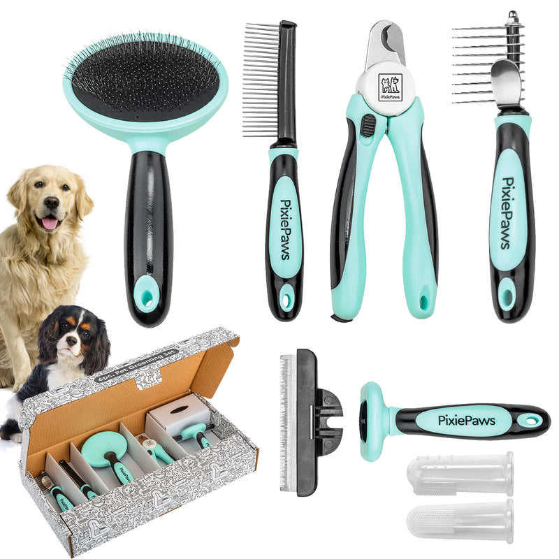 PixiePaws™ 6 Piece Pet Grooming Set - 530004E