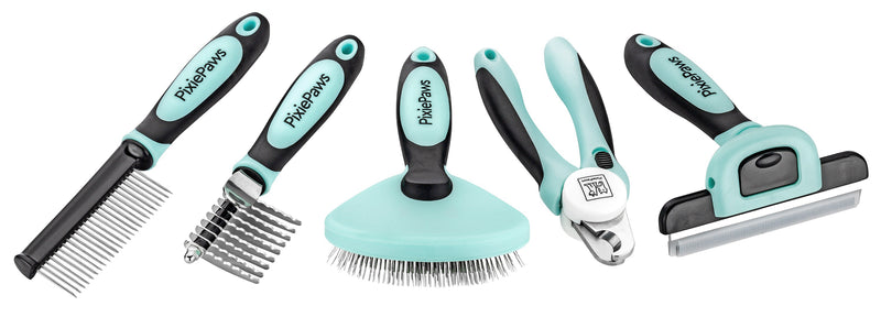 PixiePaws™ 6 Piece Pet Grooming Set - 530004E