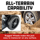 Powerbuilt 3000 Lb (1.5 Ton) Big Wheel Off Road Triple Lift - 620613ECE