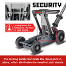 Powerbuilt 3000 Lb (1.5 Ton) Big Wheel Off Road Triple Lift - 620613ECE