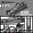 Powerbuilt 2.5T "Biggee Smallz" Off Road Trolley Jack - 620683ECE
