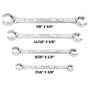 4 Piece SAE Flare Nut Wrench Set