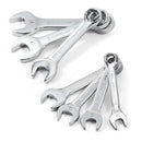 7 Piece Metric Stubby Combination Wrench Set