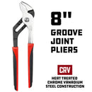 8 in. Groove Joint Pliers