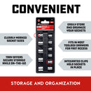 11 Piece 1/4 in. Dr. Metric 6 Pt. Socket Set