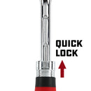 1/4 in. by 3/8 in. Dual Drive Extended Ratchet
