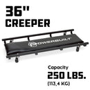 36 in. Floor Creeper