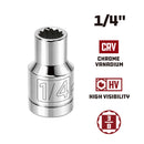 3/8 in. Dr. Sockets - SAE Shallow - 12 Pt.
