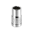 3/8 in. Dr. Sockets - SAE Shallow - 12 Pt.