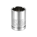 3/8 in. Dr. Sockets - SAE Shallow - 12 Pt.