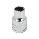 3/8 in. Dr. Sockets - Metric Shallow - 12 Pt.