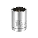 3/8 in. Dr. Sockets - Metric Shallow - 12 Pt.