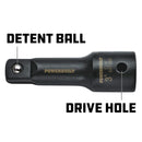 Powerbuilt 1/2 in. Drive x 3 in. Impact Extension Bar - 641160