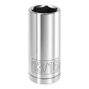 Powerbuilt 3/8 Inch Drive x 13/16 Inch 6 Point Deep Socket - 641207