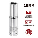 3/8 in. Dr. Sockets - Metric Deep -  6 Pt.