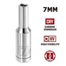 3/8 in. Dr. Sockets - Metric Deep -  6 Pt.