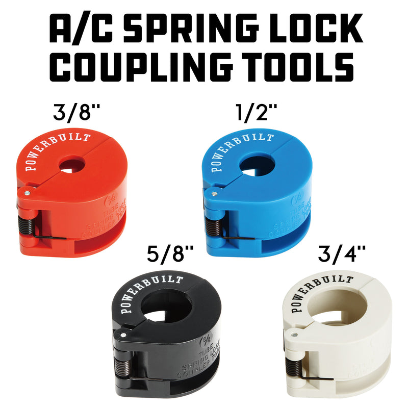 Powerbuilt 4 Pc. A/C Spring Lock Coupling Tool - 641290