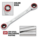 Powerbuilt Ratcheting Double Box-End E-Star Wrench - E10/E12 - 641760