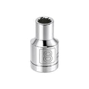 1/2 in. Dr. Sockets - Metric Shallow -  12 Pt.