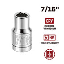 1/2 in. Dr. Sockets - SAE Shallow - 12 Pt.