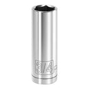 1/2 in. Dr. Sockets - SAE Deep - 6 Pt.