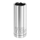 1/2 in. Dr. Sockets - SAE Deep - 6 Pt.
