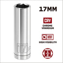 Powerbuilt 1/2 Inch Drive x 17 MM 6 Point Deep Socket - 642211
