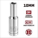1/2 in. Dr. Sockets - Metric Deep - 6 Pt.