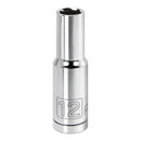 1/2 in. Dr. Sockets - Metric Deep - 6 Pt.