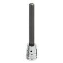 Powerbuilt 3/8 in. Drive X 8mm Extra Long Hex Bit Socket, 4 in. Long - 642333