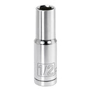 1/2 in. Dr. Sockets - SAE Deep - 6 Pt.