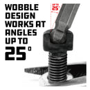 Powerbuilt 8 Piece 3/8 Inch Drive Metric Ball End Hex Bit Set - 642403