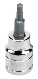 Powerbuilt 8 pc 3/8" Drive SAE Hex Bit Socket Set - 642404