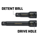 2 Piece 1/2 in. Dr. Impact Socket Extension Bar Set