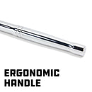 Powerbuilt 1/2 Inch Drive 12 Inch Flex Handle - 642504
