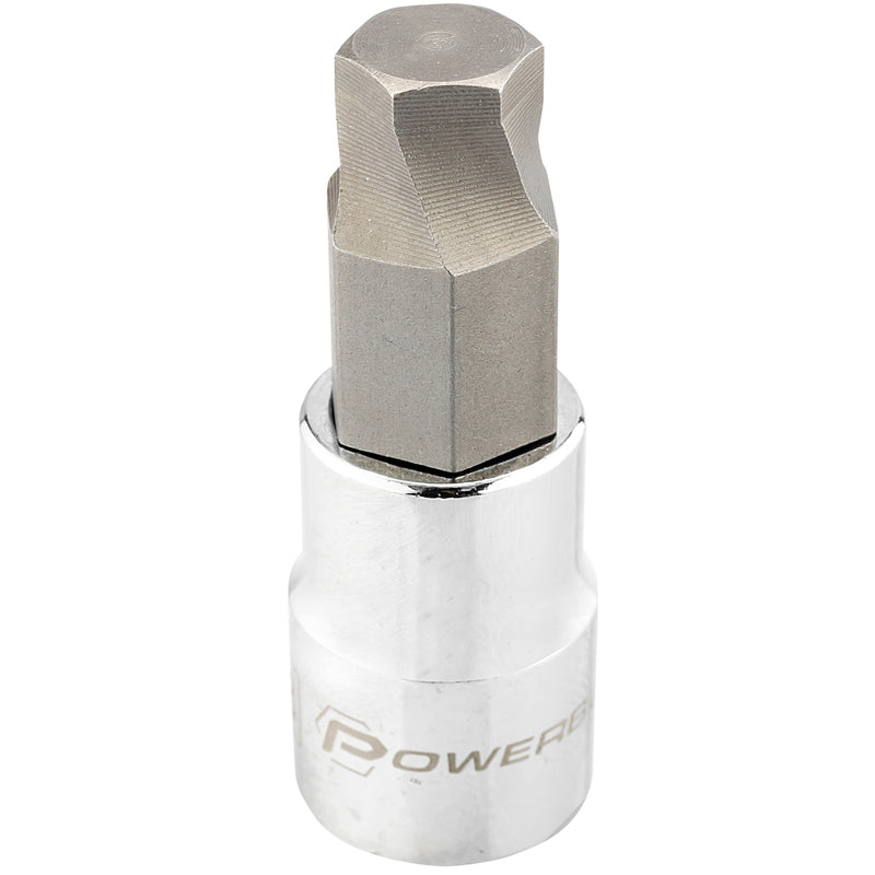 Powerbuilt 8 Piece Zeon Metric Hex Bit Socket Set for Damaged Bolts - 642575