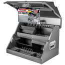 26 in. Rapid Box Slant Front Toolbox Tool with Tool Magnets - Grey