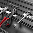 26 in. Rapid Box Slant Front Toolbox Tool with Tool Magnets - Grey