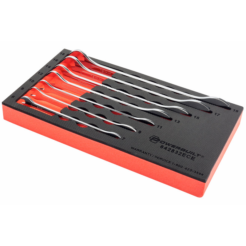 Powerbuilt 7 Piece Ultra-Thin Wrench Set - 642832ECE